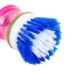 Online Shopping in Pakistan New Arrival Fashion Easy Use Palm Scrubber Wash Clean Tool Holder Soap Dispenser Brush Dish Washer 5 | Online In Pakistan