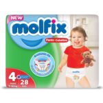 Molfix - Baby Pants Pull Ups Maxi 28 Pcs Twin Pack / 7 - 18 Kgs - Size 4